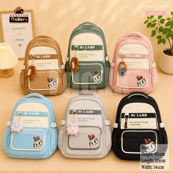 Cute Character School Backpack Collection
