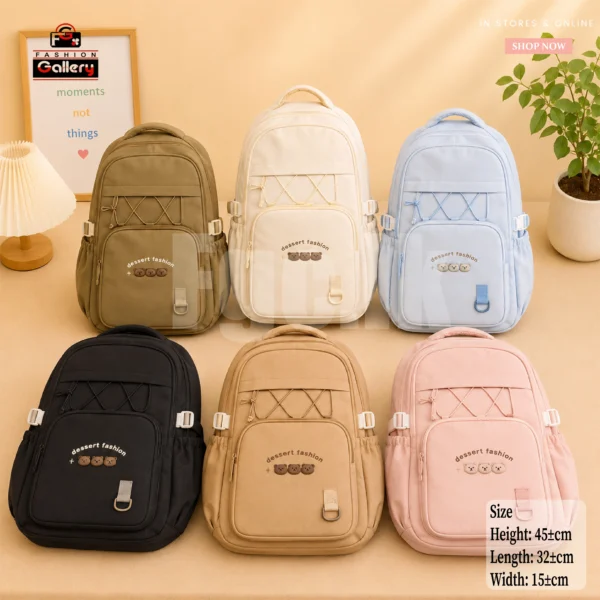 Cute Character School Backpack Collection
