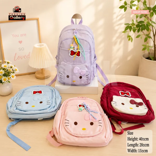 Cute Character School Backpack Collection
