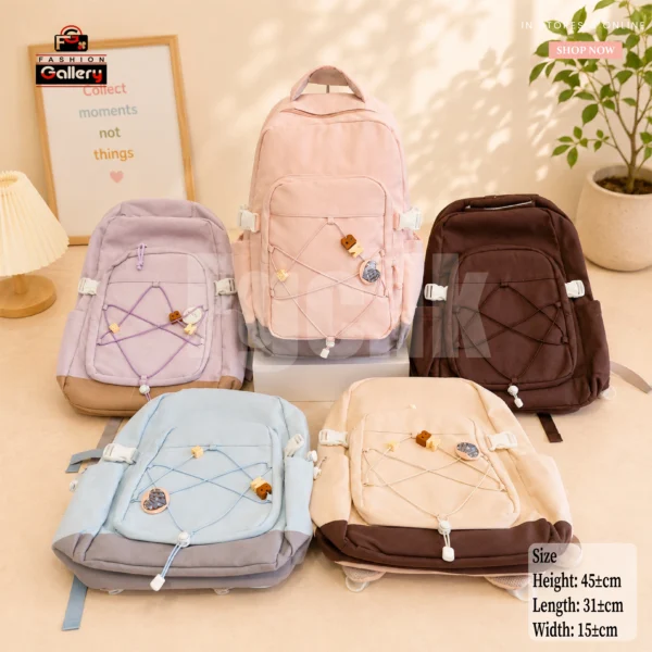 Cute Character School Backpack Collection